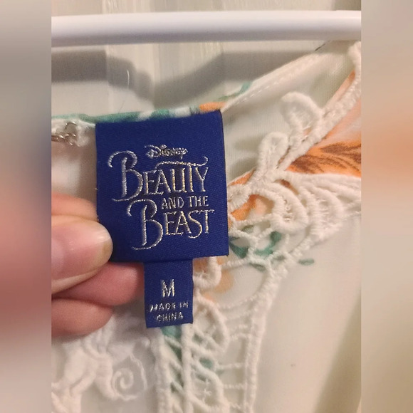 Beauty and the Beast cold shoulder dress - Picture 6 of 8